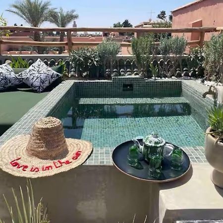 Riad Ptit Kech, Bassin Terrasse - Petits Dejeuners Marrakesh Eksteriør bilde