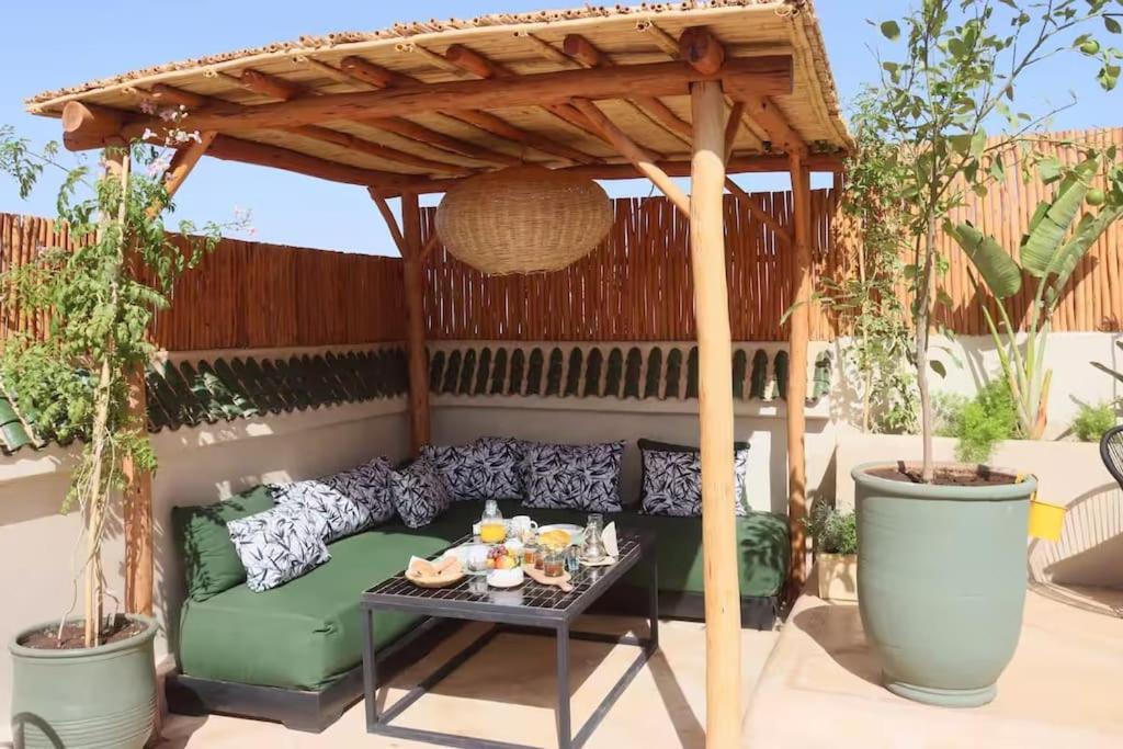 Riad Ptit Kech, Bassin Terrasse - Petits Dejeuners Marrakesh Eksteriør bilde